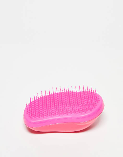 Cepillo para cabello rizado rosa desenredante con diseño curvado The Original de Tangle Teezer, 2 de 4