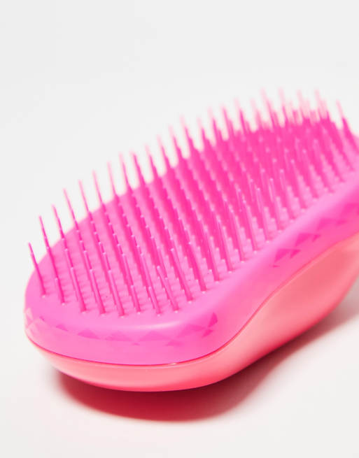 Cepillo para cabello rizado rosa desenredante con diseño curvado The Original de Tangle Teezer, 4 de 4