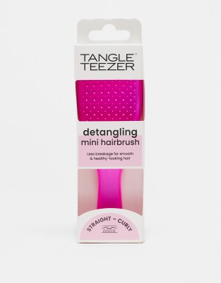Cepillo pequeño rosa desenredante Mini Ultimate Detangler de Tangle Teezer - view 1