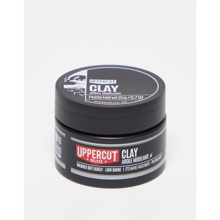 Uppercut Deluxe Clay Low Shine - Arcilla para cabello con cera de