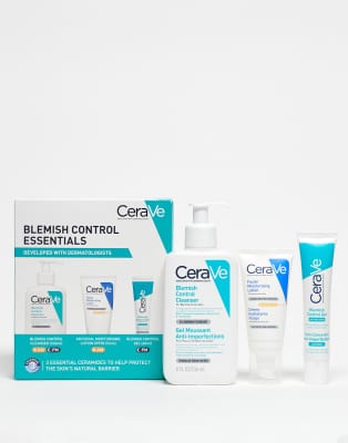 CeraVe Cerave Blemish Control Essentials with Salicylic Acid for Blemish-Prone Skin Gift Set-No colour