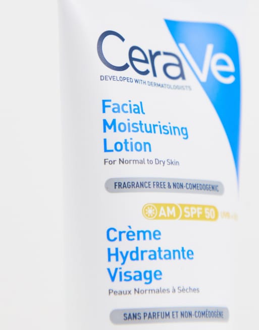 CeraVe - Crème hydratante visage IP50 avec céramides pour peaux normales à sèches - 52 ml, 2 de 4