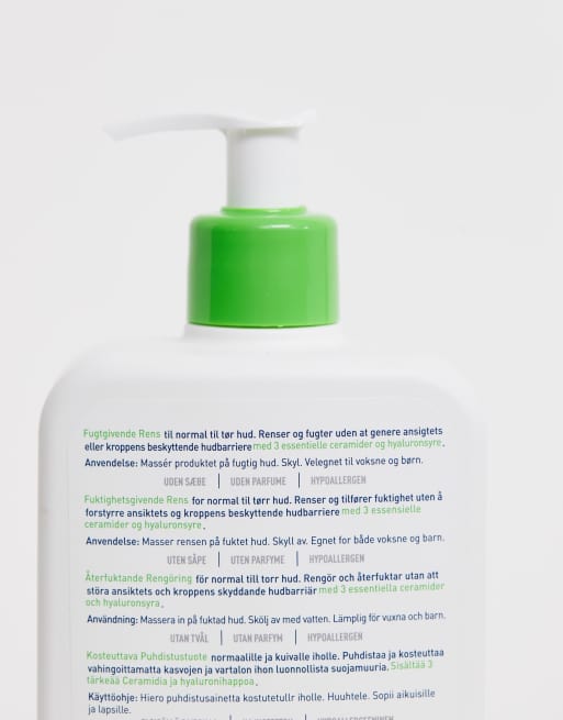 CeraVe - Detergente idratante con acido ialuronico per pelli normali e secche 473ml, 4 di 4