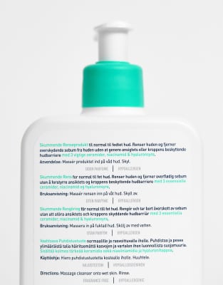 cerave foaming facial cleanser asos