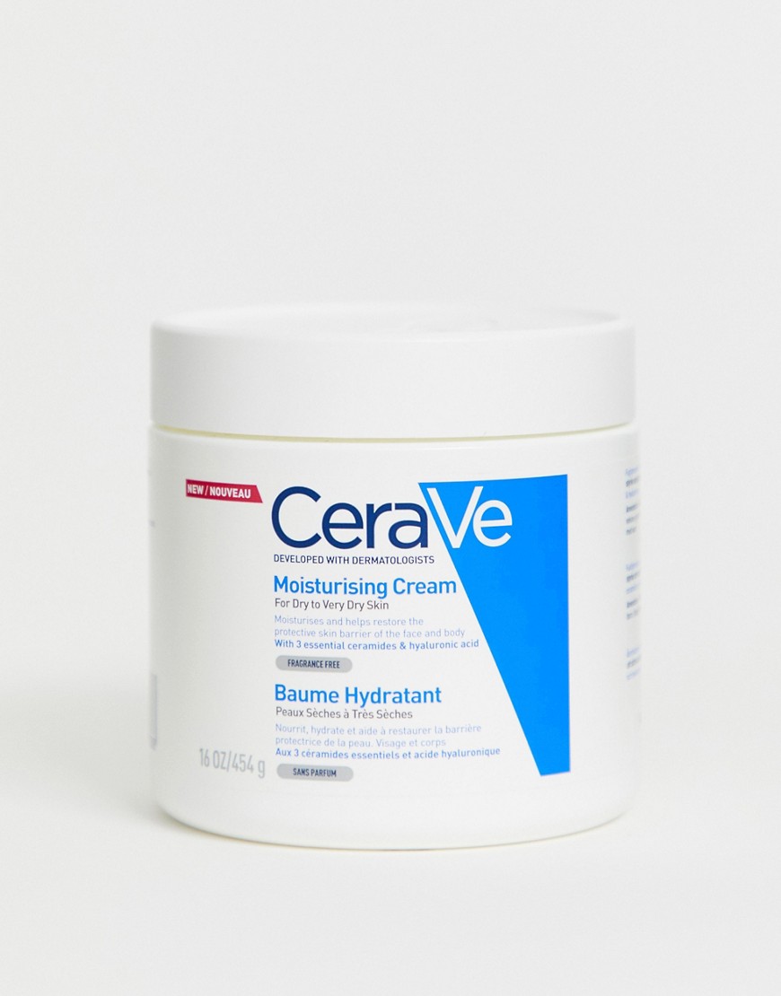 CeraVe - Hydraterende moisturizing-crème 454 g-Zonder kleur