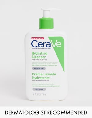 CeraVe Hydrating Cleanser with Hyaluronic Acid for Normal to Dry Skin 473ml