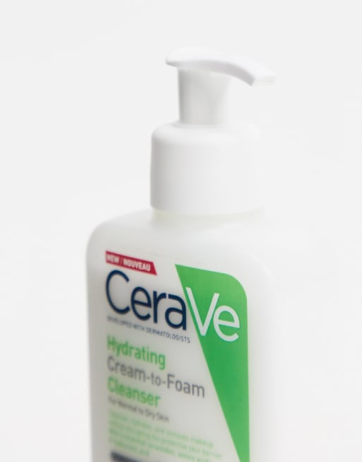 CeraVe Hydrating Cream-To-Foam Cleanser for Normal to Dry Skin 236ml, 3 of 4