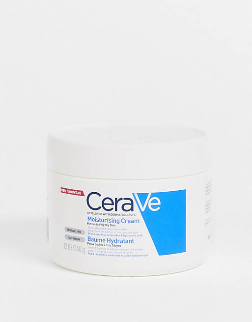 CeraVe Hydrating Hyaluronic Acid Plumping Moisturising Cream Jar 340g