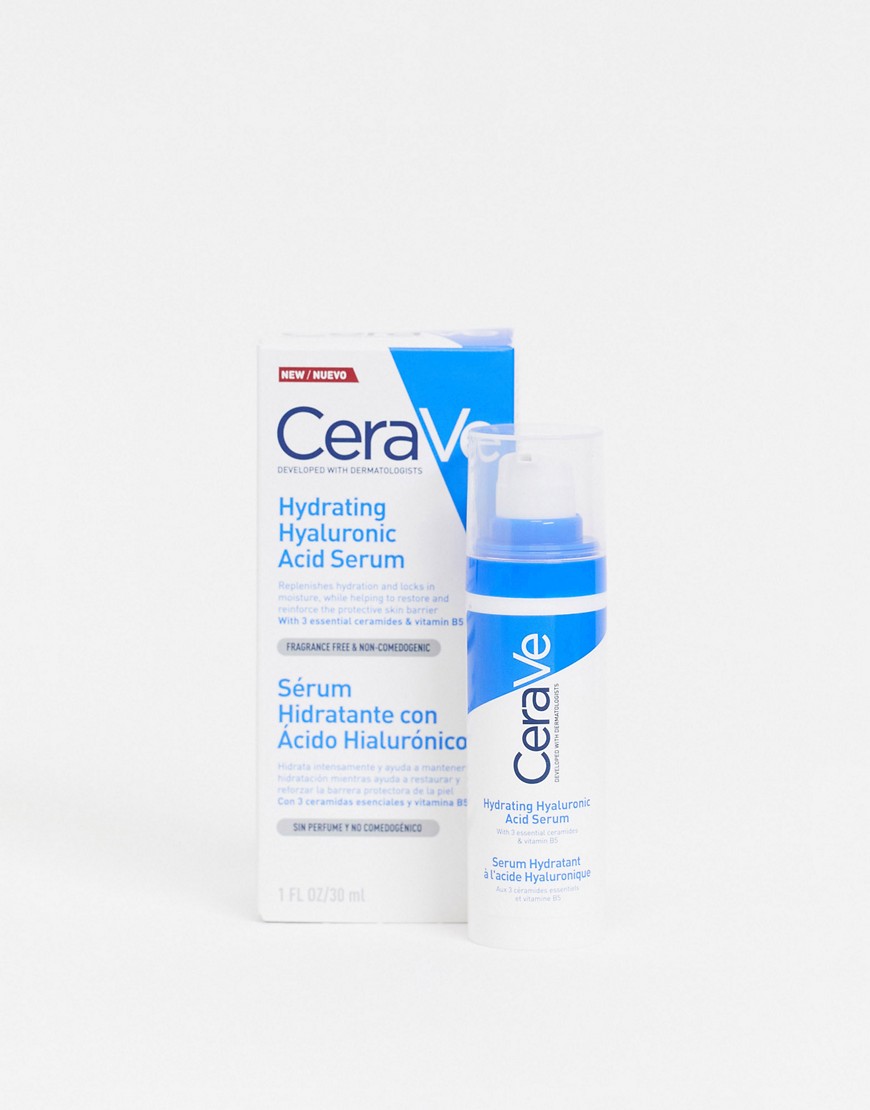 CeraVe Hydrating Hyaluronic Acid Serum 30ml-No colour