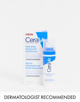 CeraVe - Hydrating Hyaluronic Acid Serum - Gesichtsserum mit Hyaluronsäure, 30 ml-Keine Farbe