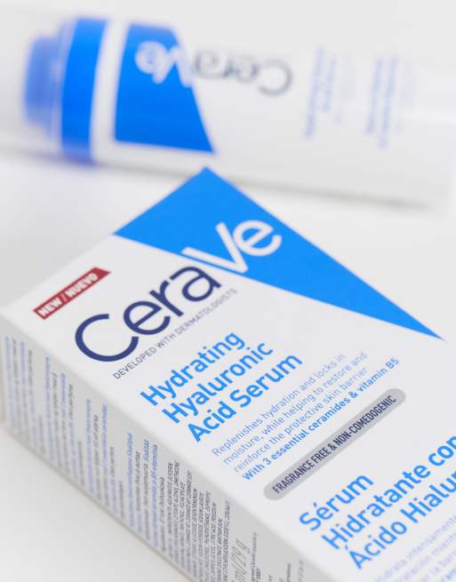 CeraVe – Hydrating Hyaluronic Acid Serum – Gesichtsserum mit Hyaluronsäure, 30 ml, 4 von 4