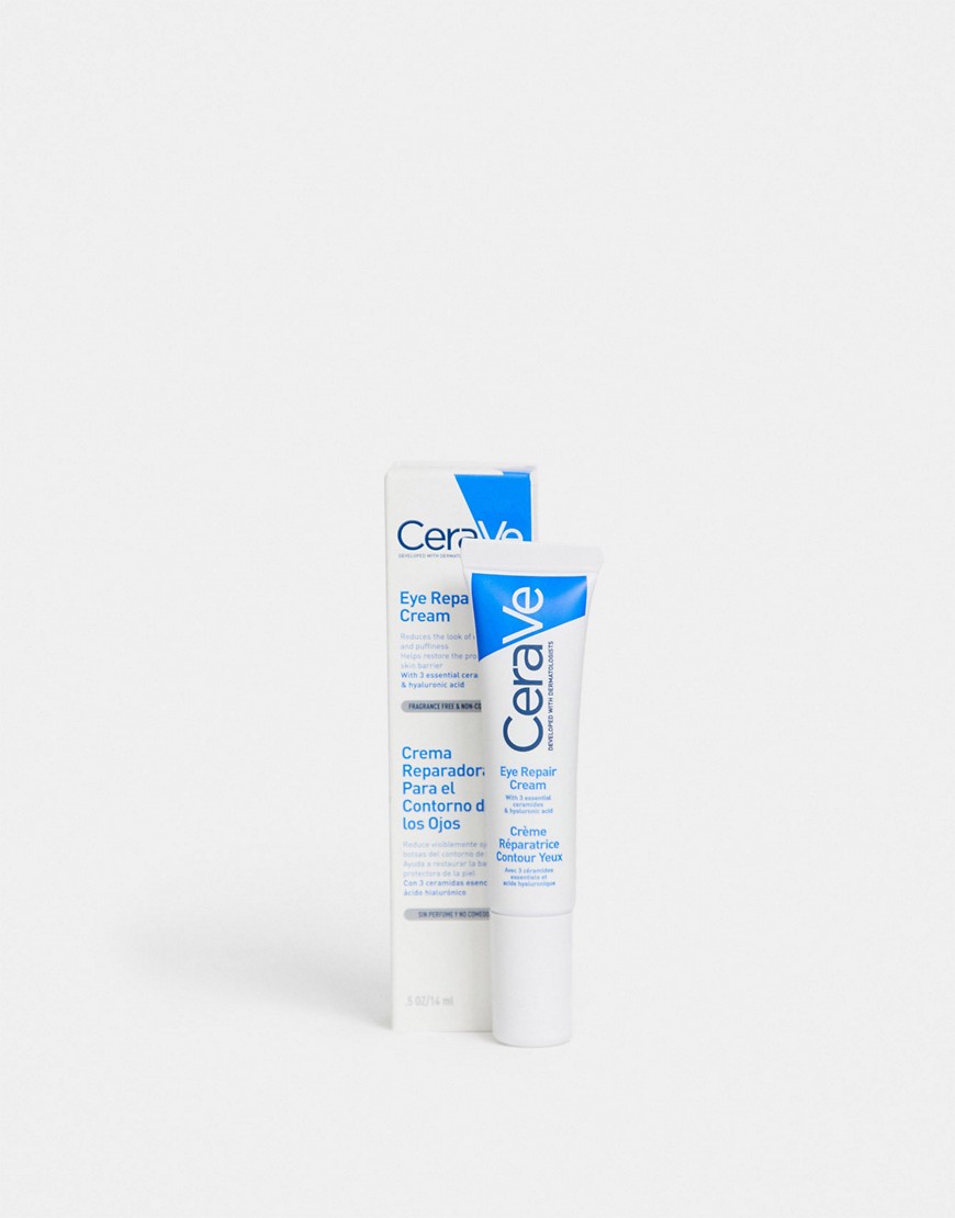 CeraVe instant hydration eye repair cream for all skin types 14ml-No Colour