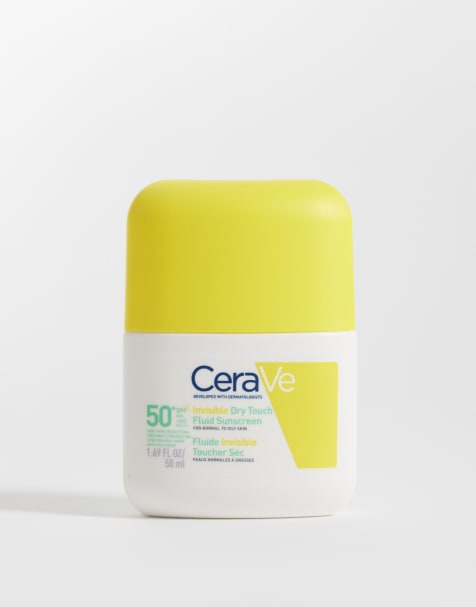 CeraVe – Invisible Dry Touch – Fluid z filtrem przeciwsłonecznym SPF 50+,50 ml - view 1