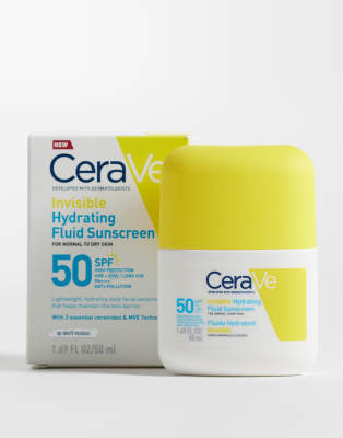 CeraVe CeraVe Invisible Hydrating Fluid Sunscreen SPF 50 50ml-No colour