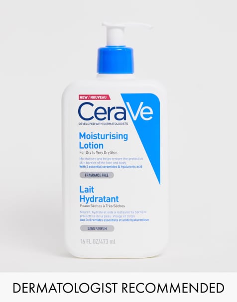 CeraVe - Lotion hydratante aux céramides pour peaux sèches à très sèches 473ml - view 1