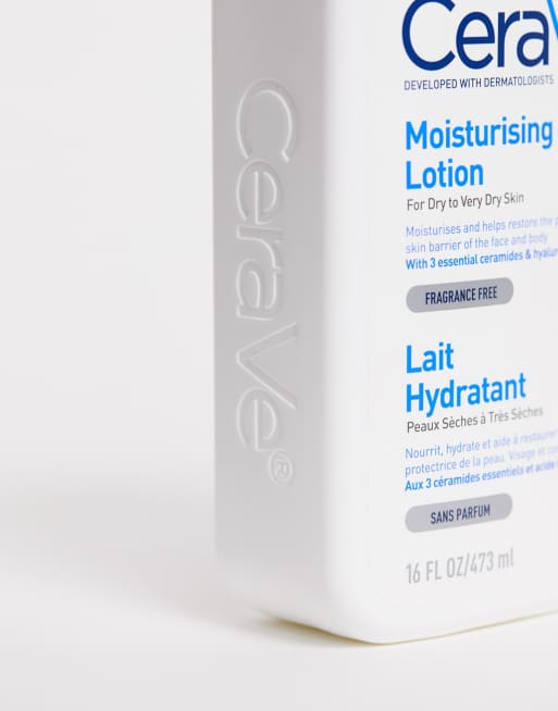 CeraVe - Lotion hydratante aux céramides pour peaux sèches à très sèches 473ml, 2 de 4