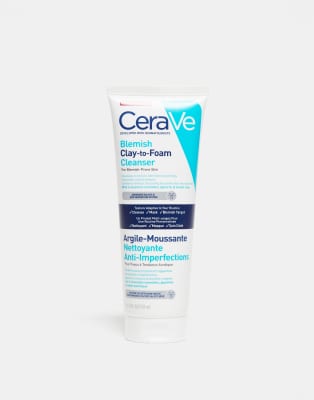 CeraVe - Nettoyant argile-mousse anti-imperfections - 118 ml-Pas de couleur