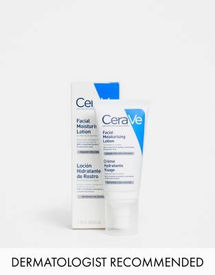 CeraVe - PM - Lotion hydratante pour le visage aux céramides pour peaux normales à sèches 52ml-Pas de couleur