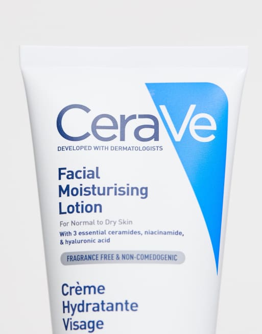 CeraVe - PM - Lozione idratante viso con ceramidi per pelli normali e secche 52ml, 2 di 4