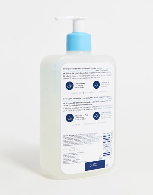 CeraVe - SA detergente levigante con acido salicilico per pelli secche, ruvide e screpolate 473ml, 2 di 4