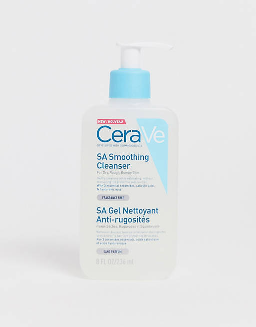 CeraVe SA Smoothing Cleanser for Dry, Rough, Bumpy Skin 236ml