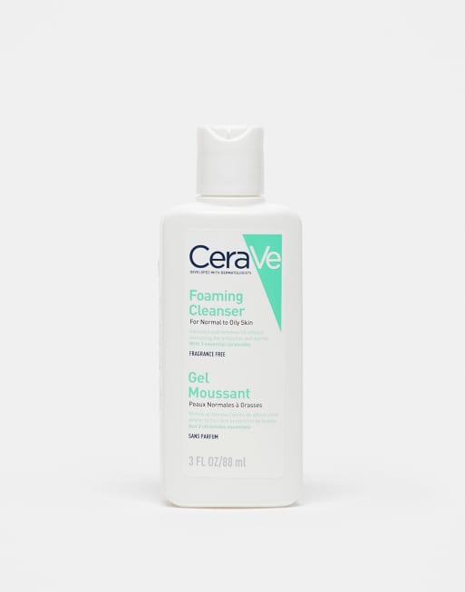 CeraVe - Schuimende reiniger voor de vette huid - Reisformaat: 88ml