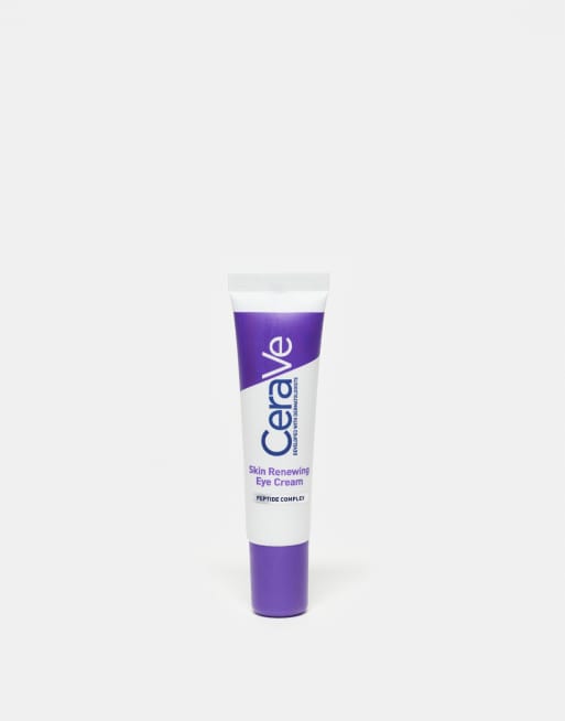 CeraVe - Skin Renewing Eye Cream with Peptide Complex & Caffeine for Brighter, Smoother Eyes - Vernieuwende oogcrème 15ml