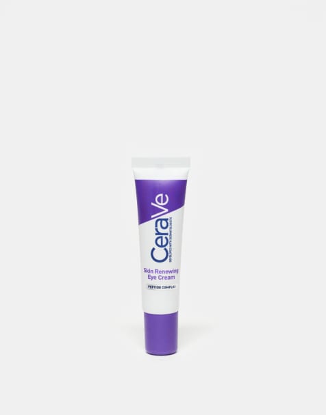 CeraVe – Skin Renewing – Krem pod oczy z kompleksem peptydowym i kofeiną o działaniu rozjaśniającym i wyrównującym koloryt, 15 ml - view 1