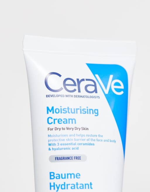 CeraVe - Tube de crème hydratante aux céramides pour peaux sèches à très sèches 50ml, 2 de 4