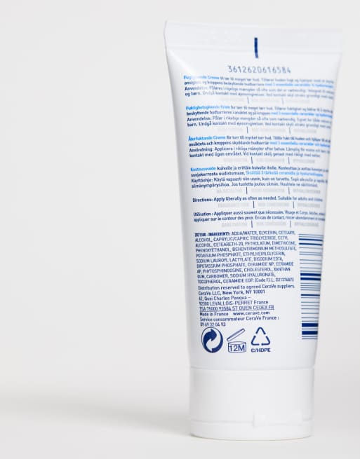 CeraVe - Tube de crème hydratante aux céramides pour peaux sèches à très sèches 50ml, 4 de 4