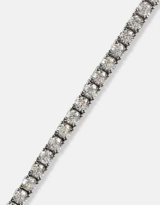 Cernucci  3mm tennis bracelet in silver, 2 of 4