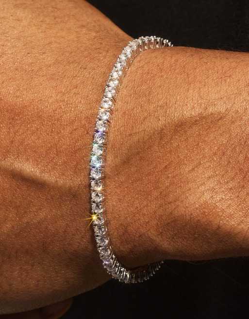 Cernucci 3mmTennis bracelet in silver, 4 of 6