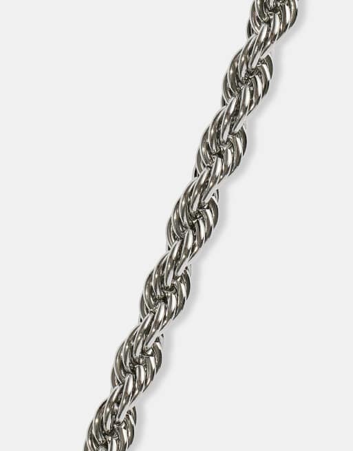 Cernucci 5mm Rope bracelet in silver, 2 of 6