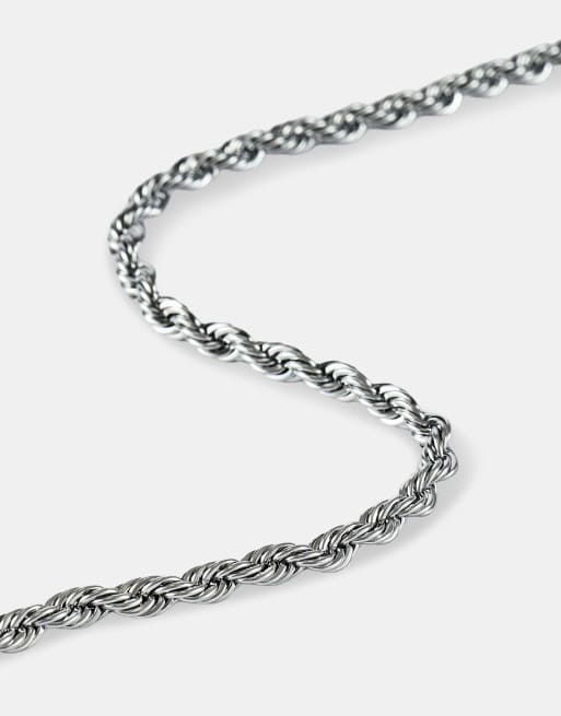 Cernucci 5mm Rope chain in silver, 2 of 4