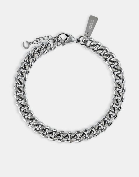 Cernucci 8mm Miami Cuban bracelet in silver - view 1