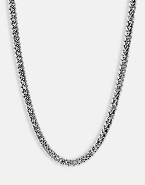 Cernucci 8mm Miami Cuban chain in silver - view 1