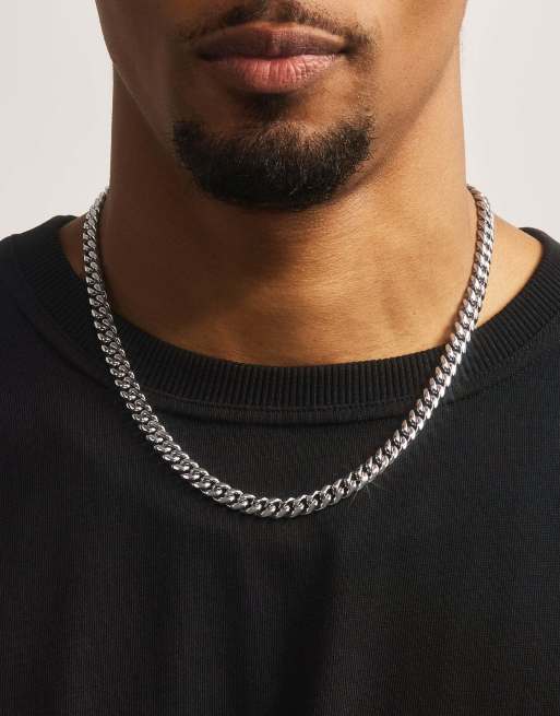 Cernucci 8mm Miami Cuban chain in silver, 3 of 6