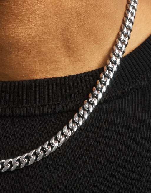 Cernucci 8mm Miami Cuban chain in silver, 4 of 6