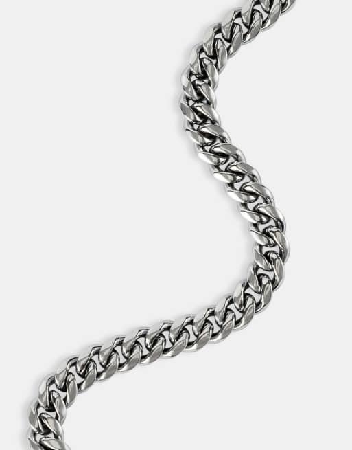 Cernucci 8mm Miami Cuban chain in silver, 5 of 6