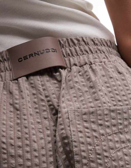 Cernucci brede ben nylon pull-on joggingbukser, sæt, 2 af 5