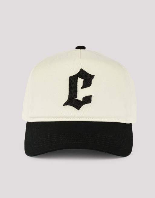 Cernucci C' logo cap - off white in beige, 3 of 5