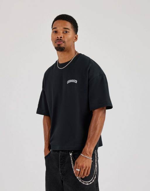 Cernucci Cernucci bubble puff print boxy t-shirt in black, 2 of 4