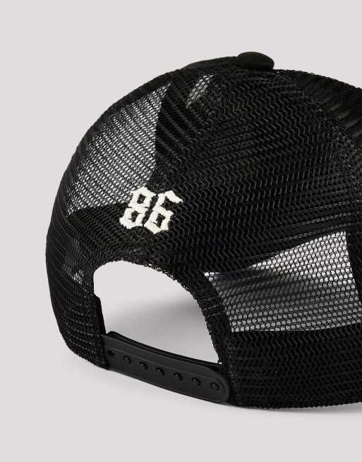 Cernucci Cernucci trucker cap in black, 3 of 4