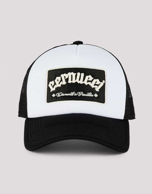 Cernucci Cernucci trucker cap in black, 4 of 4