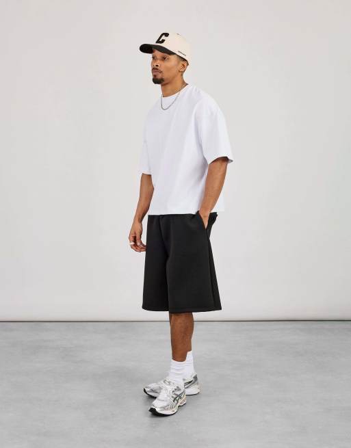 Cernucci Double knit jort in black, 2 of 4
