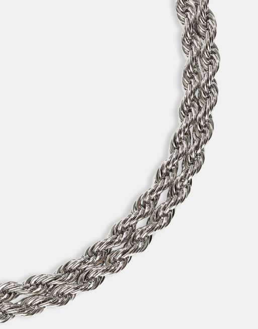 Cernucci Double rope bracelet in silver, 2 of 3