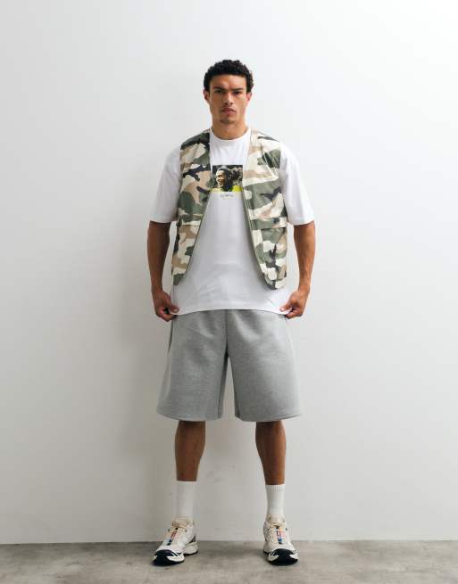 Cernucci oversize jorts z dzianiny nurek, 2 z 9