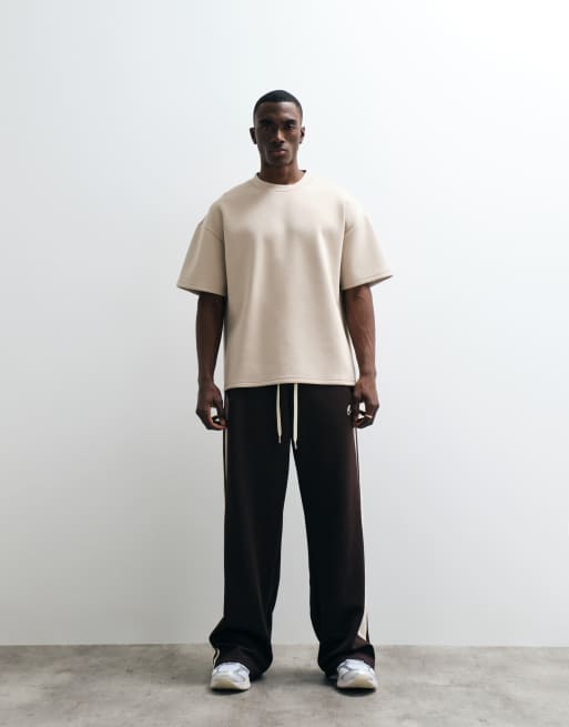 Cernucci scuba-style fabric oversized boxy-fit t-shirt, 4 of 5