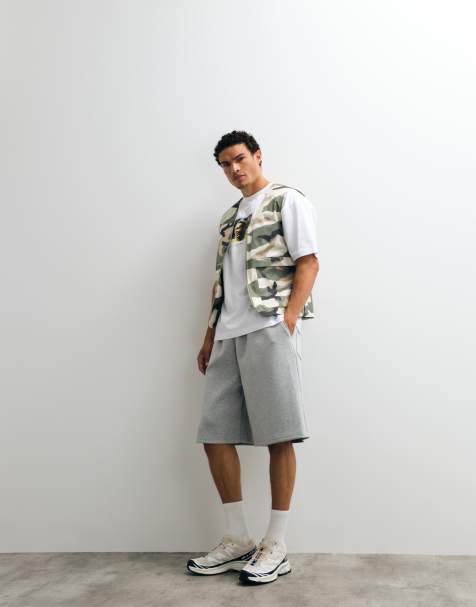 Cernucci scuba-style fabric oversized jorts - view 1