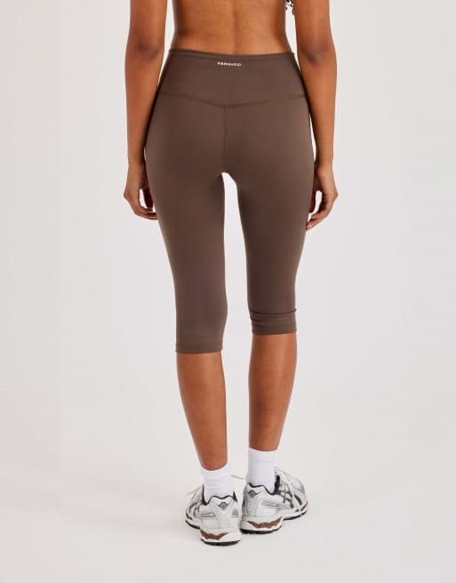 Cernucci Sculpting capri pant in brown, 2 of 4